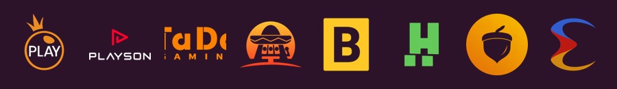 Lüks Casino oyun sağlayıcıları: Pragmatic Play, Playson, TaDa Gaming, Amigo ve diğerleri